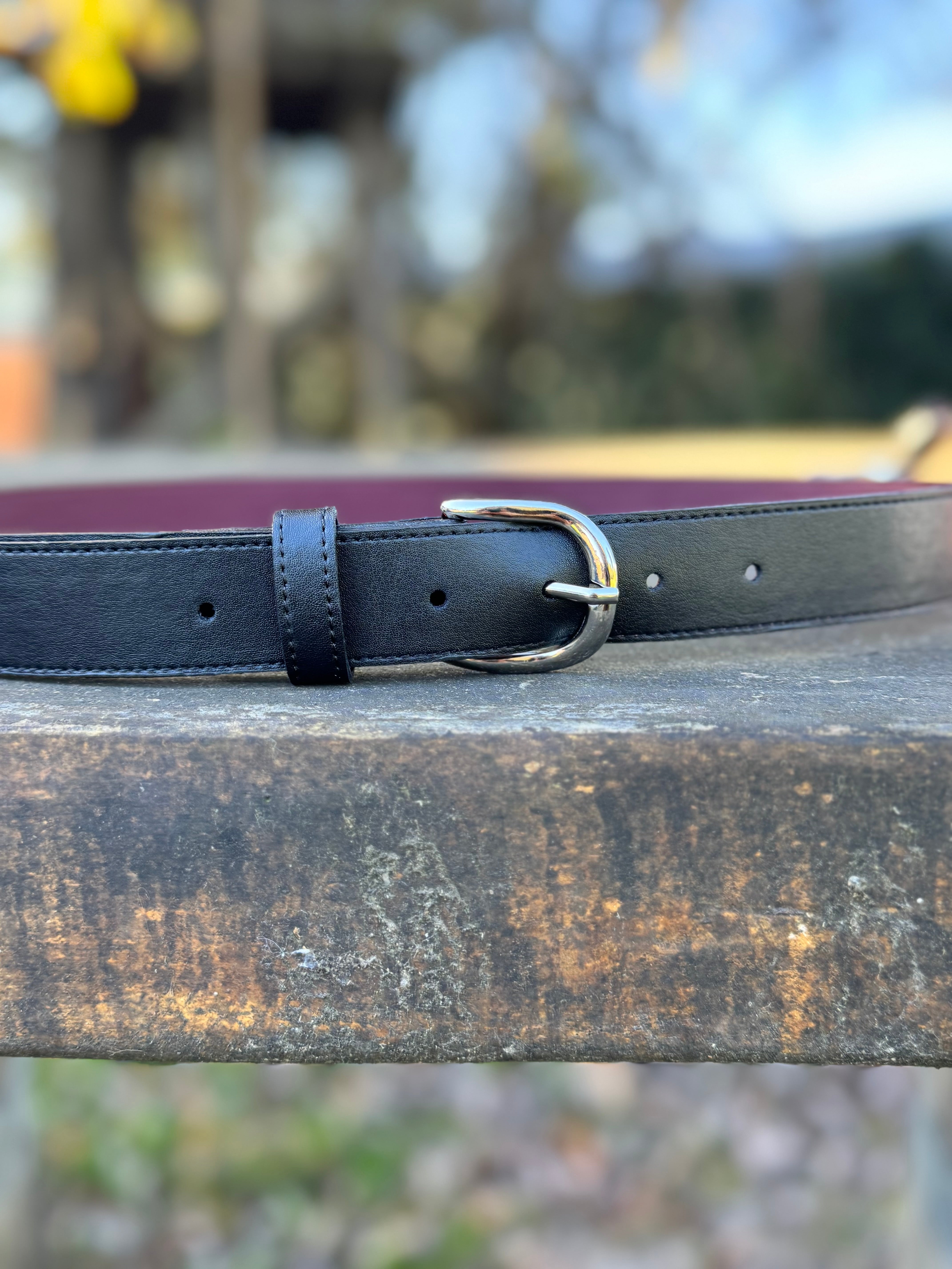 Cactus Leather Thin Belt