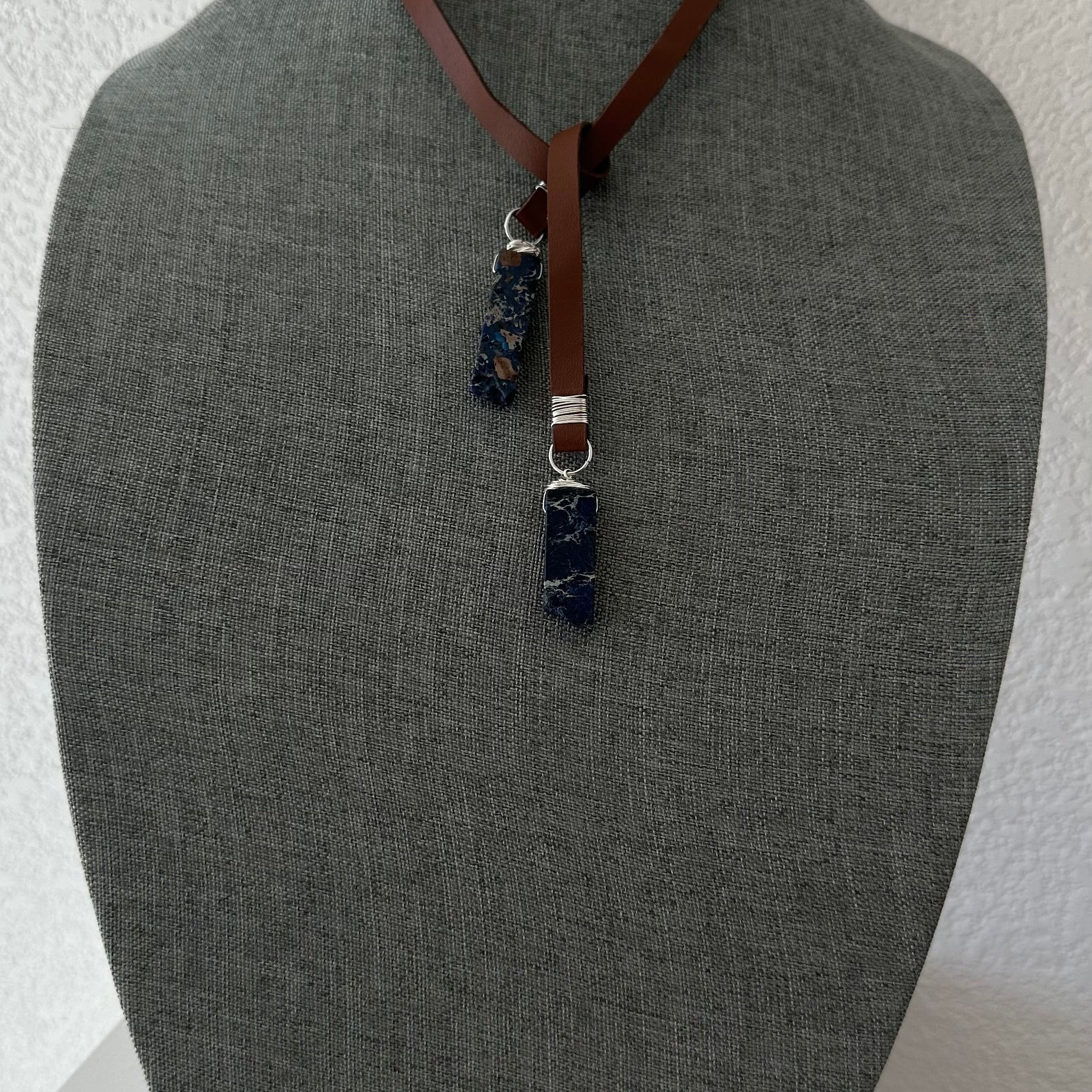 Cactus Leather Choker