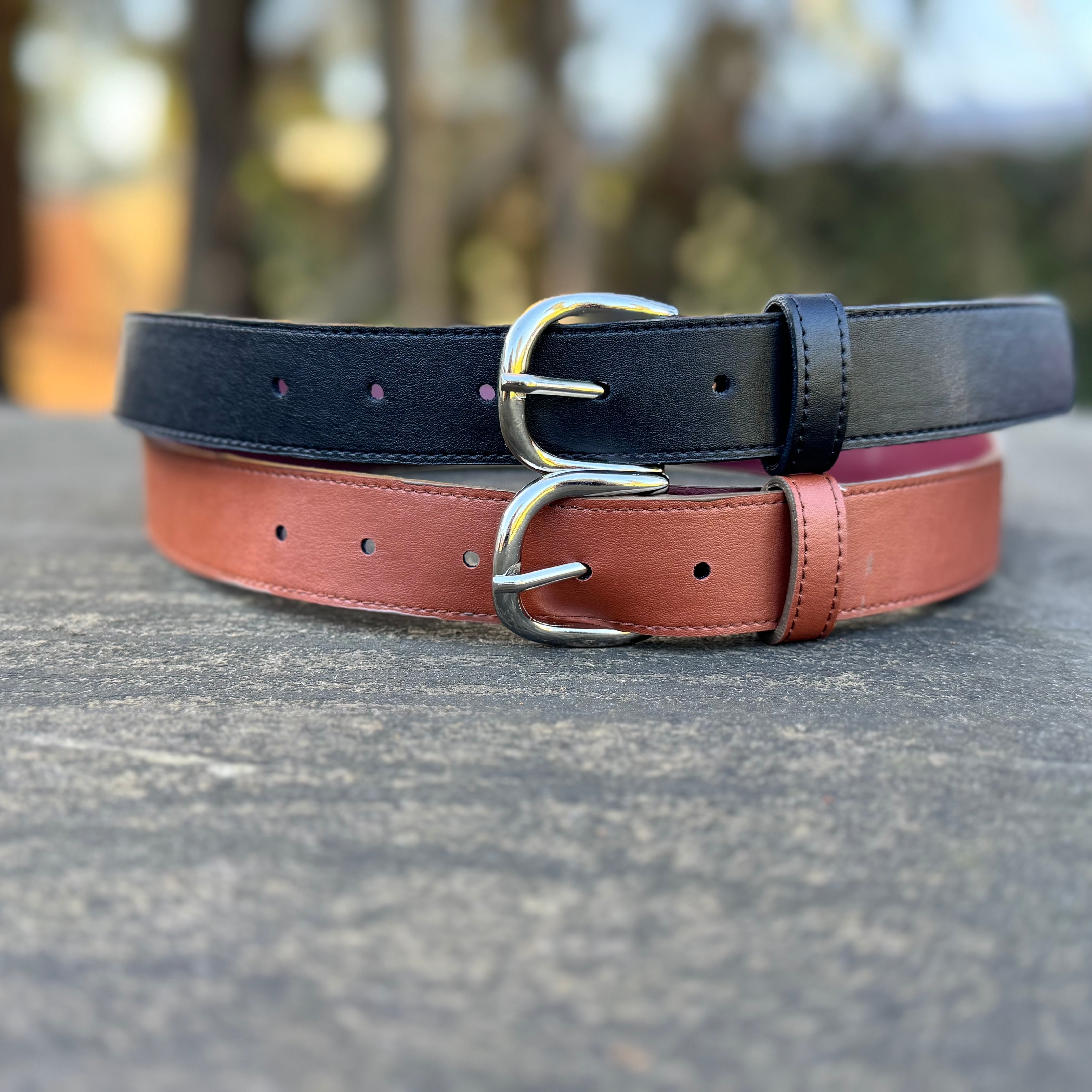 Cactus Leather Thin Belt