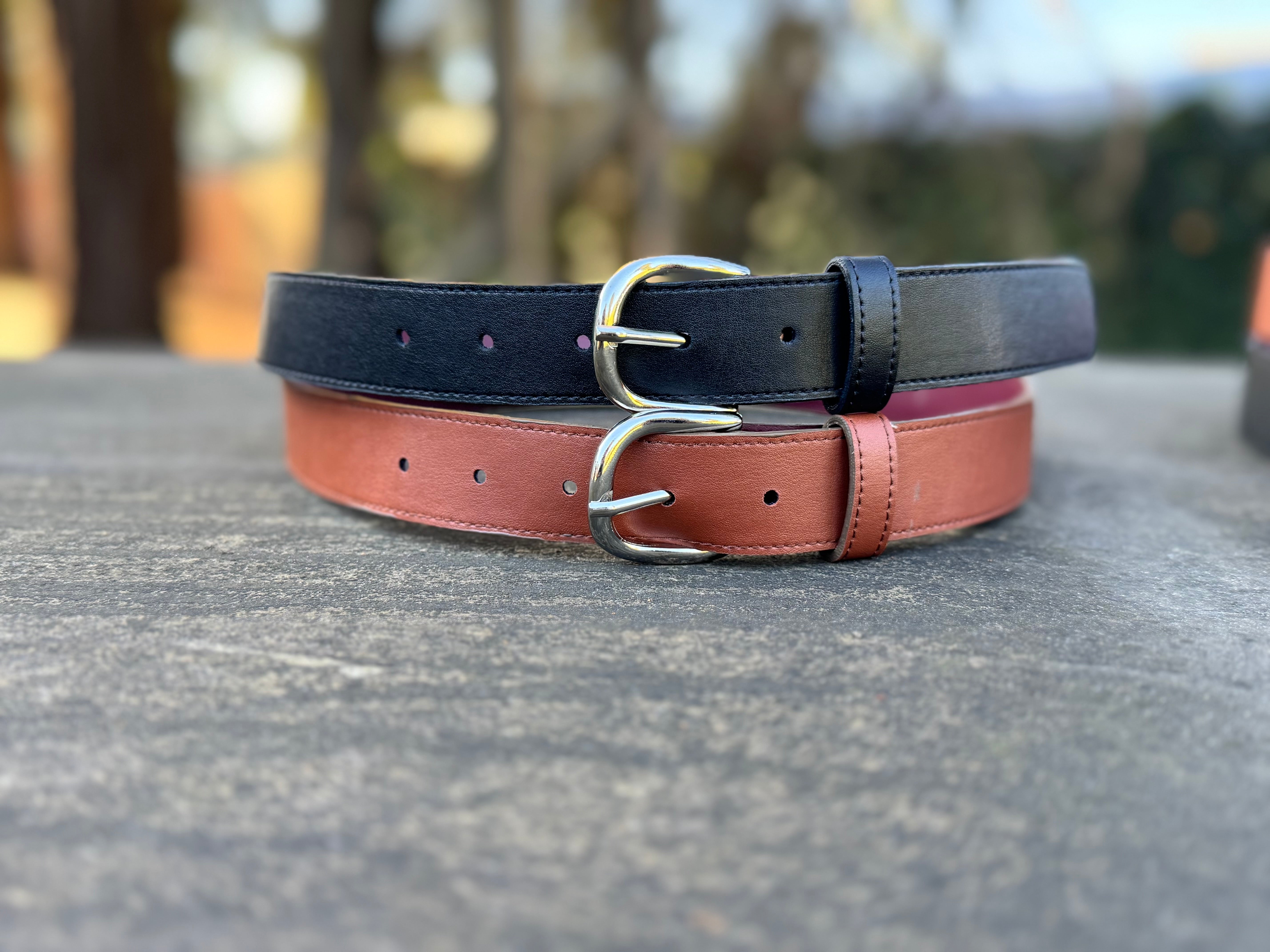 Cactus Leather Thin Belt