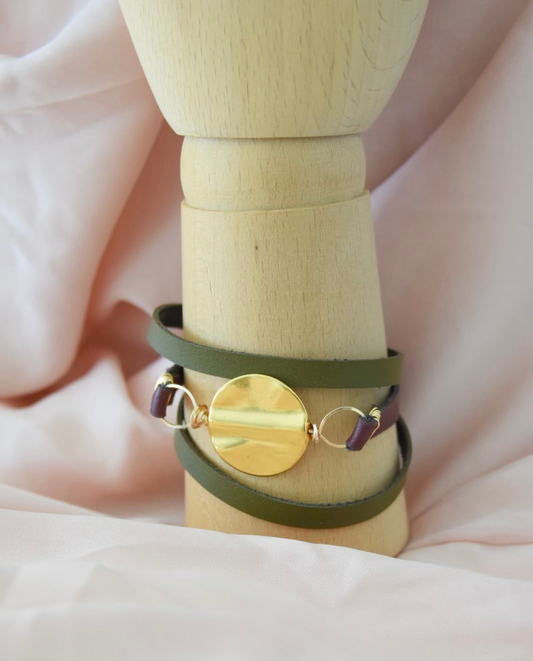 Cactus Leather Bracelet