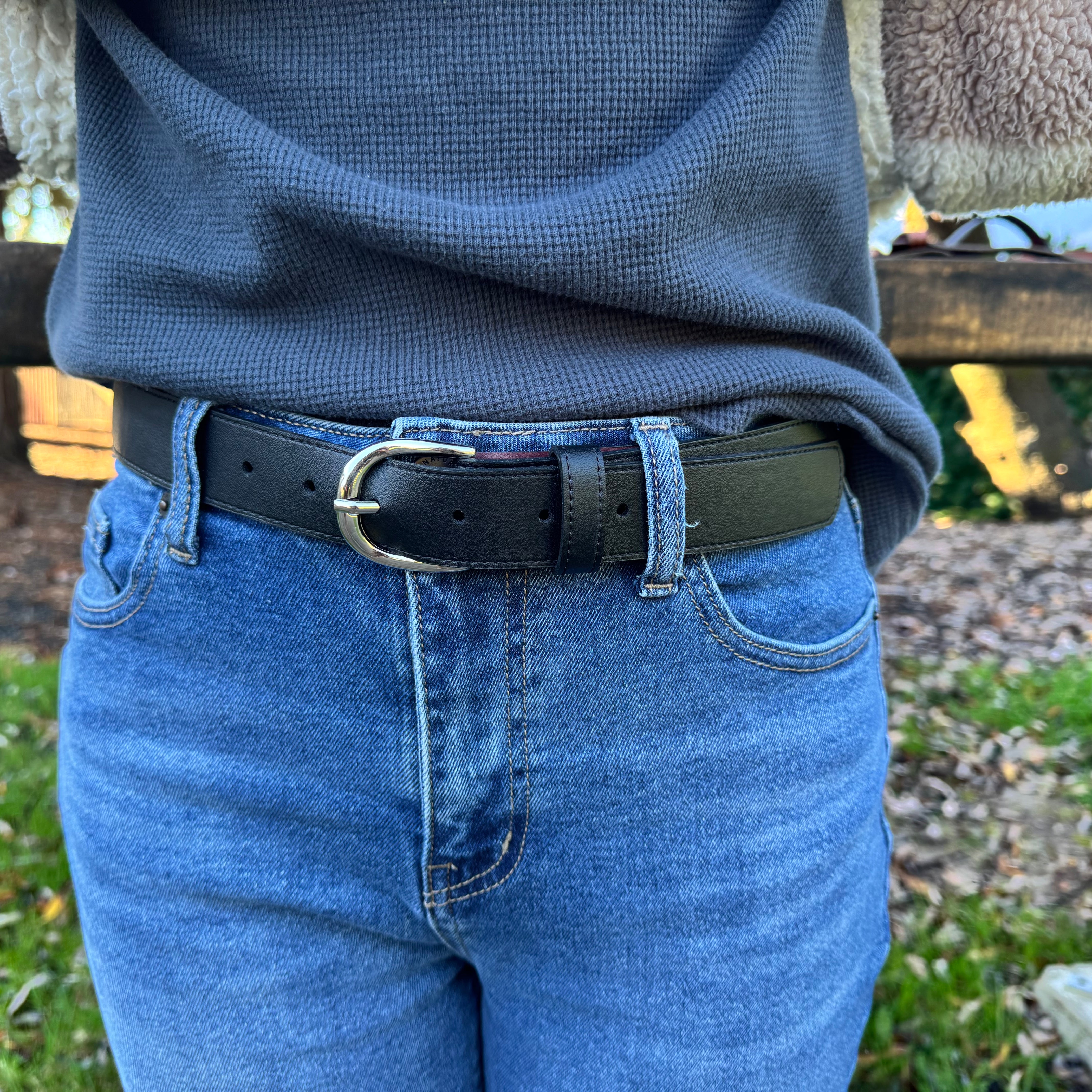 Cactus Leather Thin Belt
