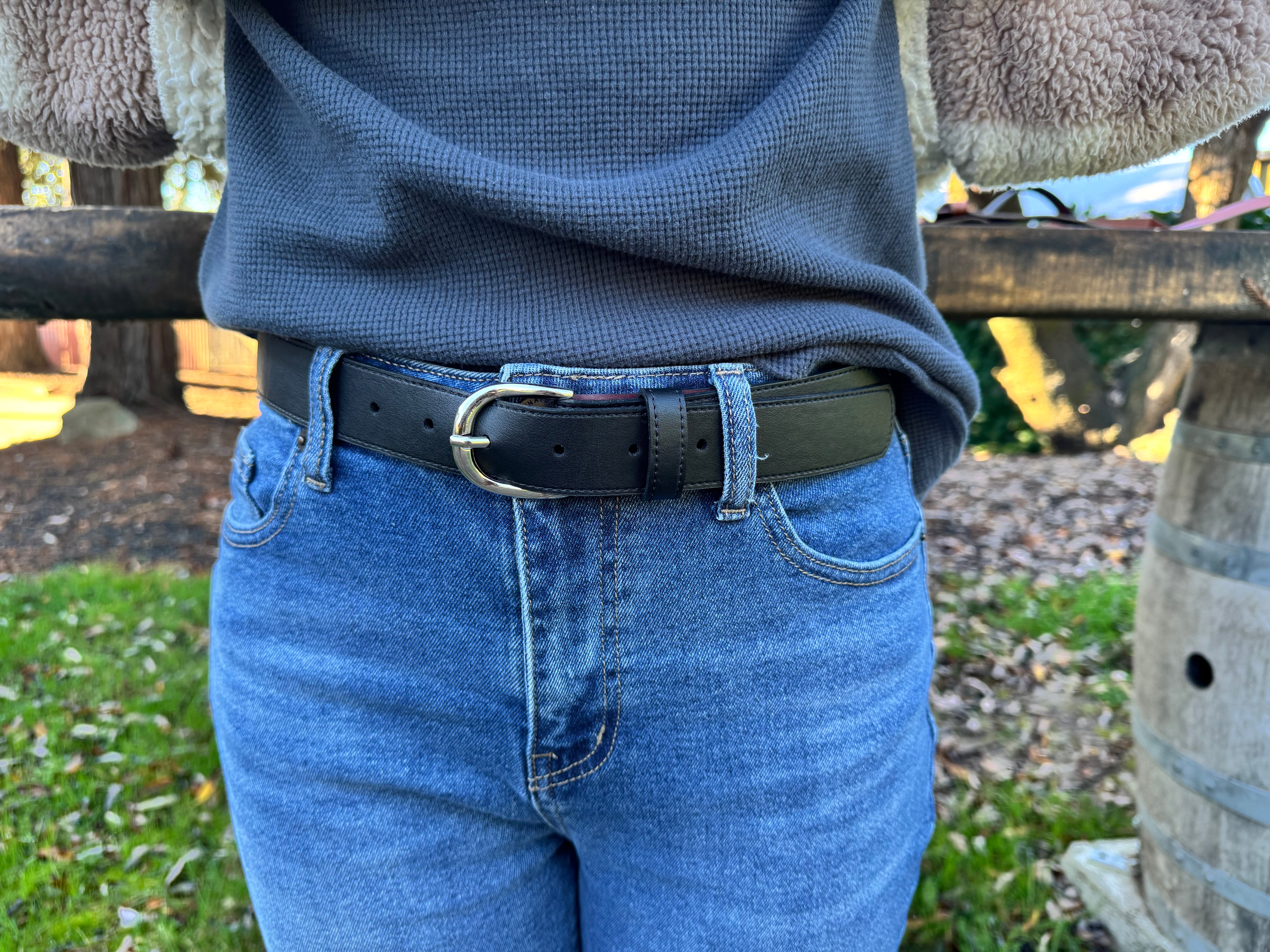 Cactus Leather Thin Belt