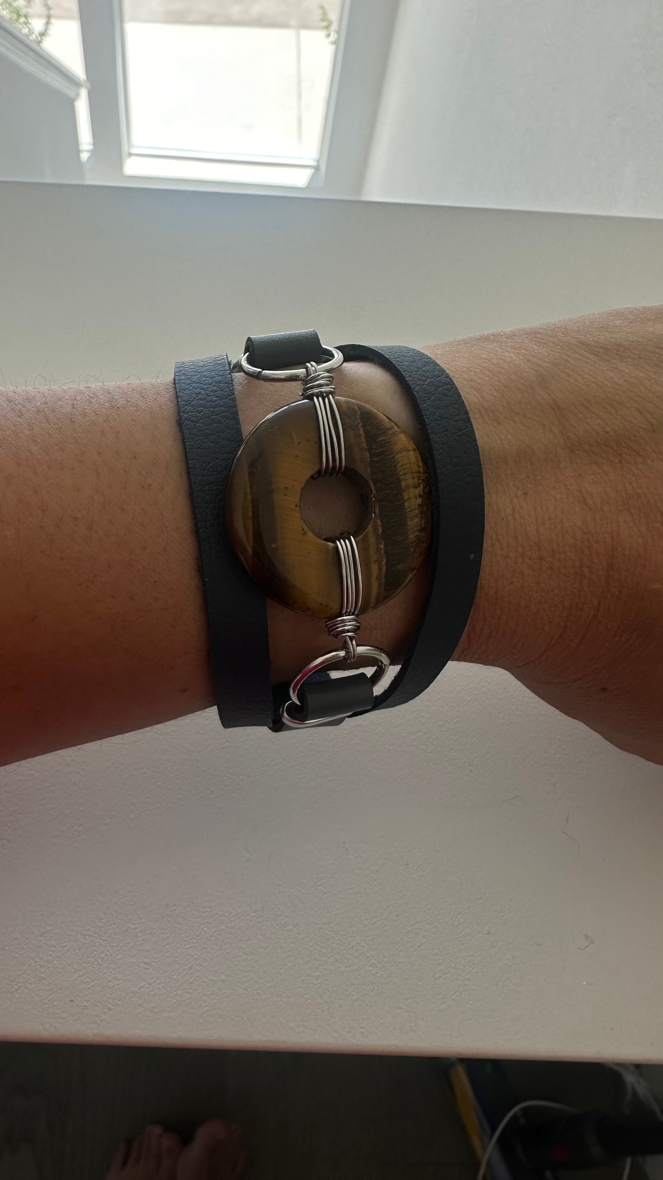 Cactus Leather Bracelet