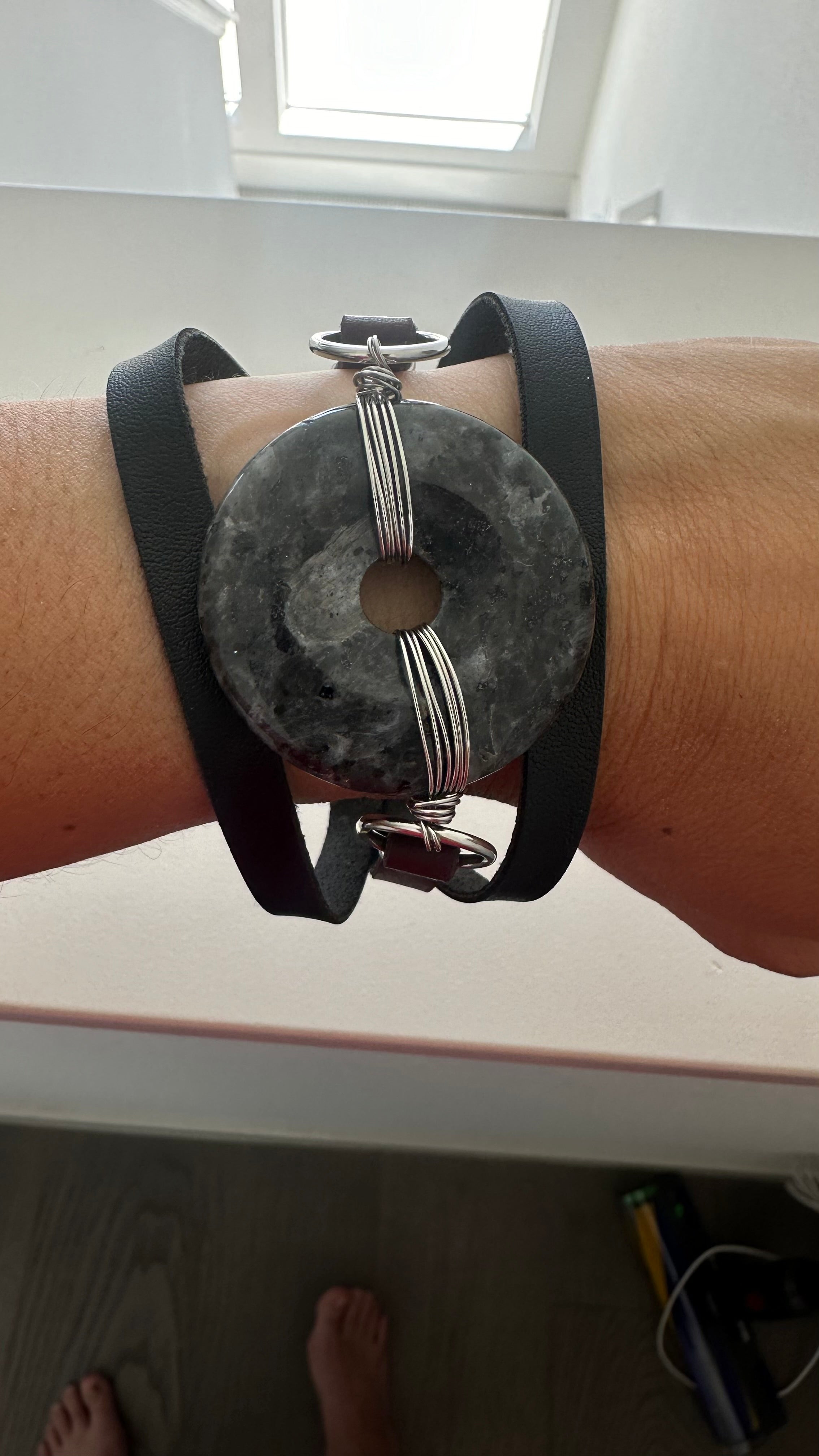 Cactus Leather Bracelet