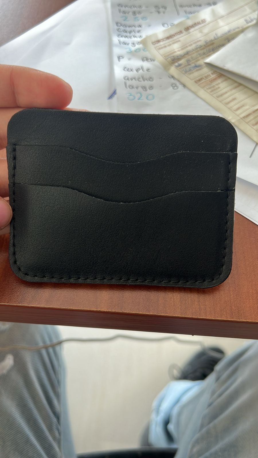 Cactus Leather Card Holder