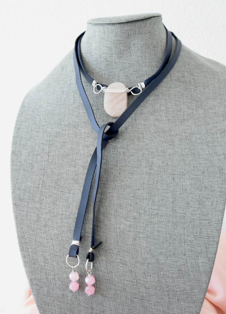 Cactus Leather Choker