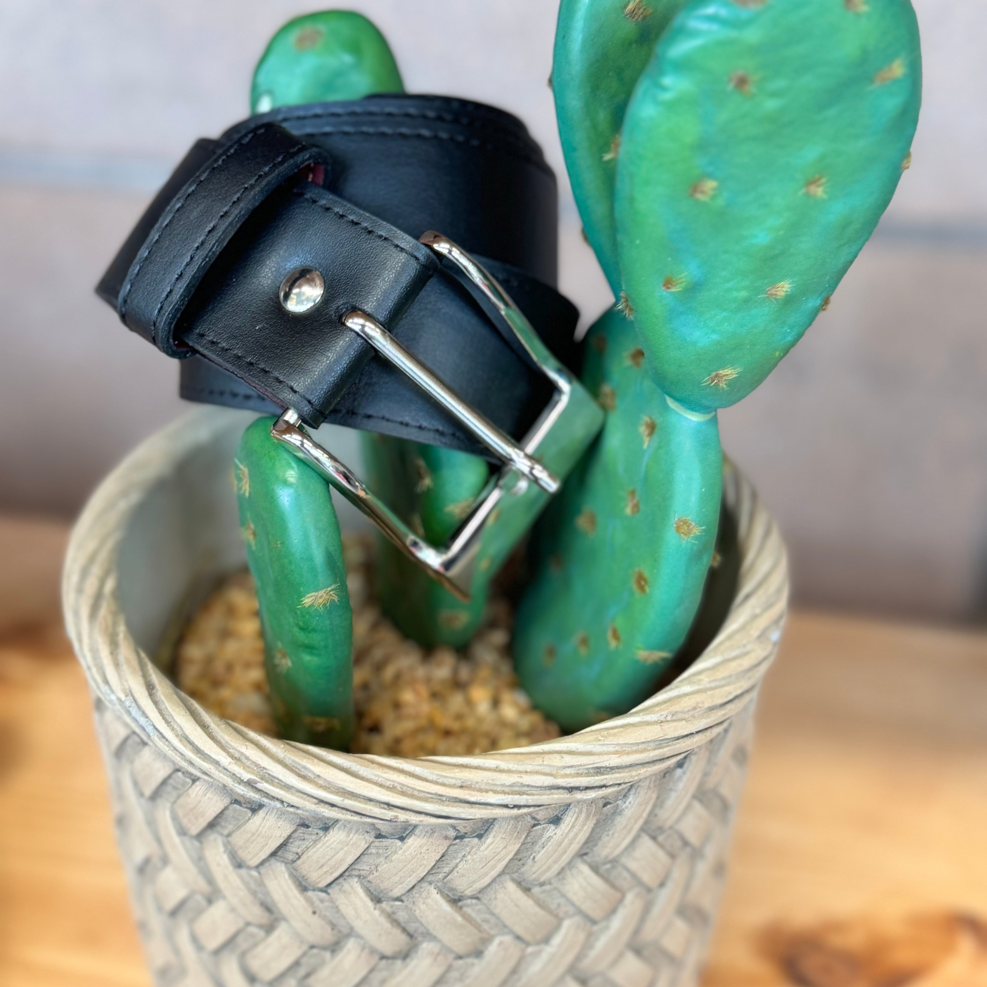 Cactus Leather Belt