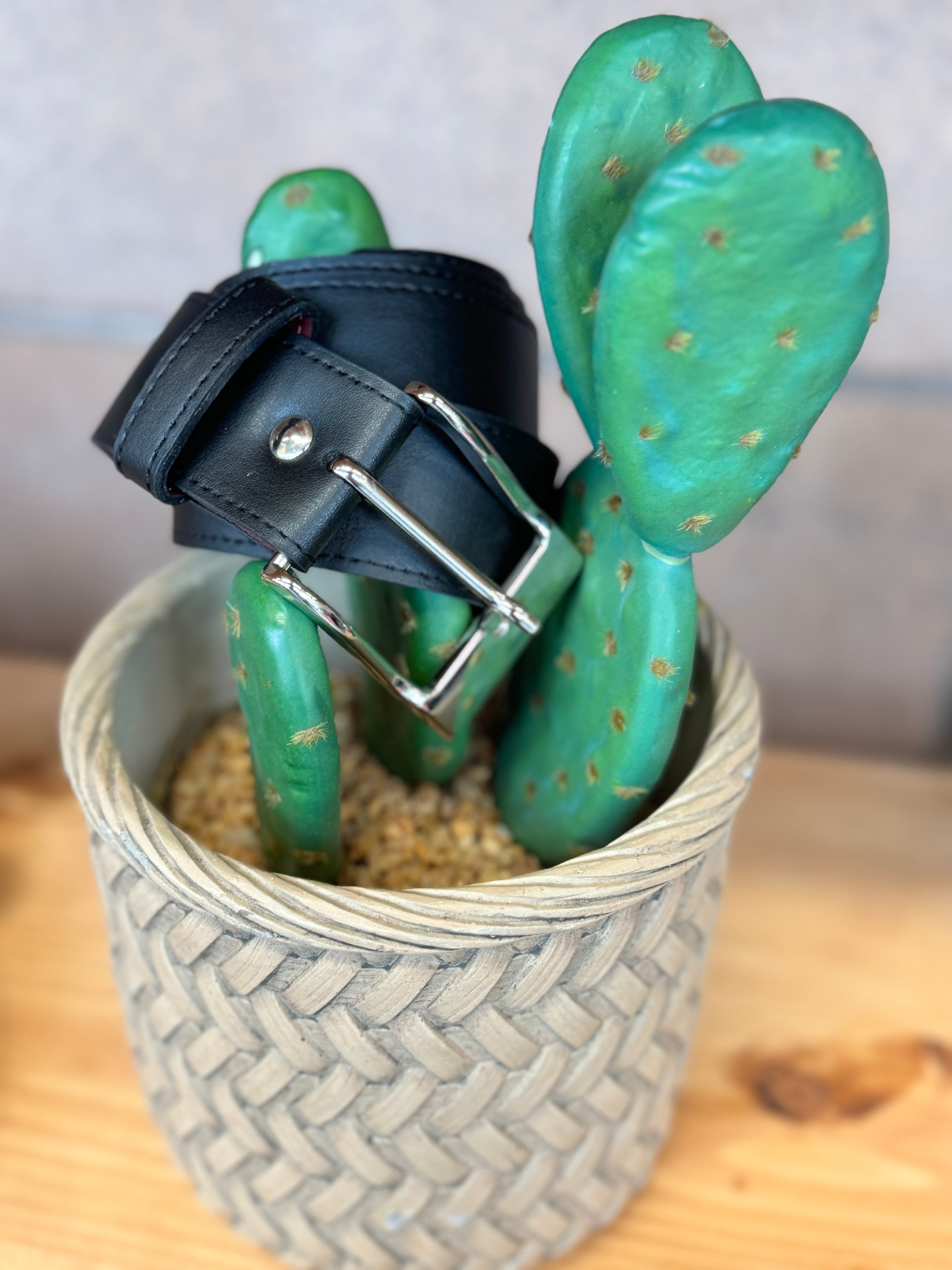 Cactus Leather Belt