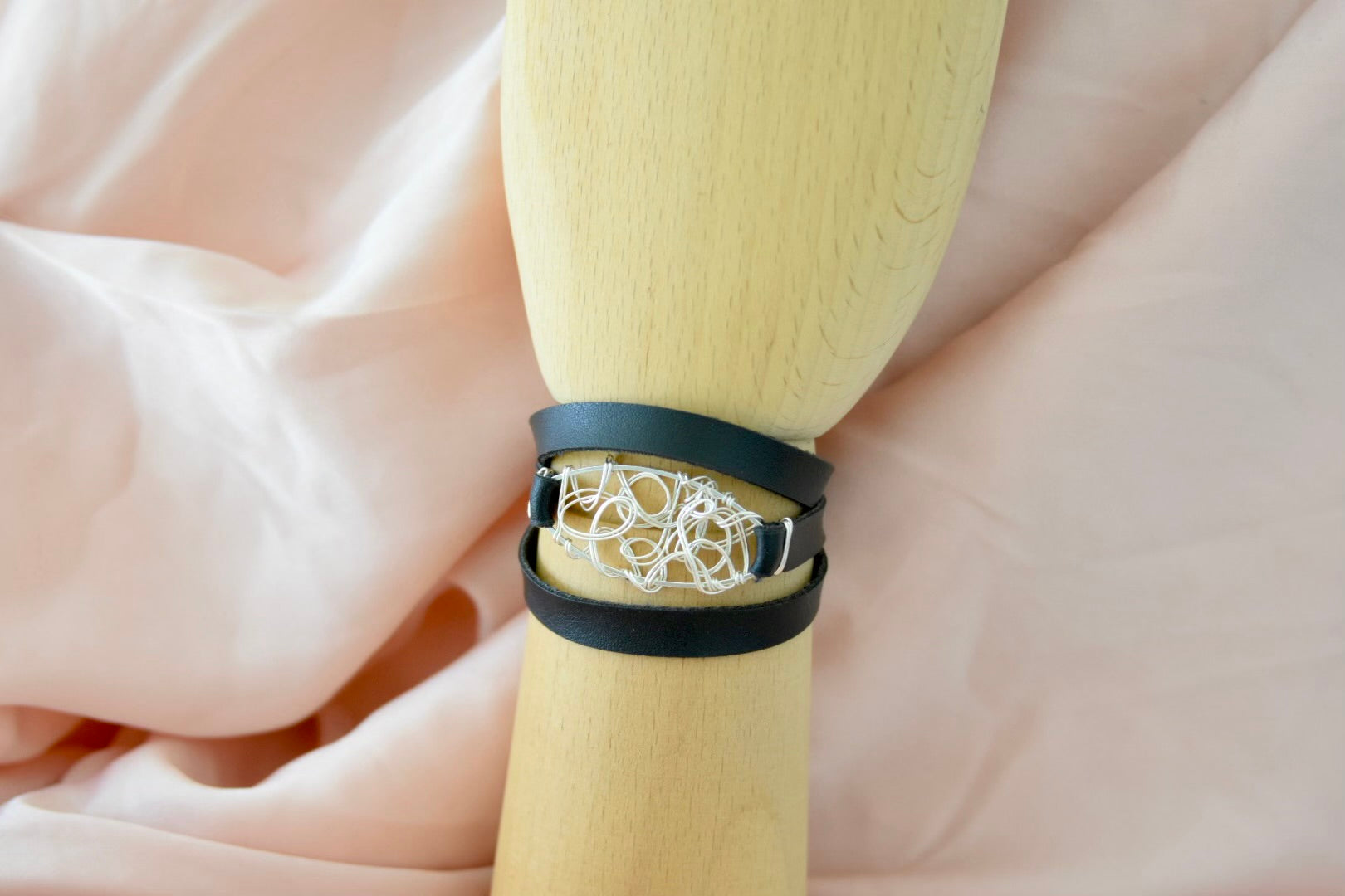 Cactus Leather Bracelet