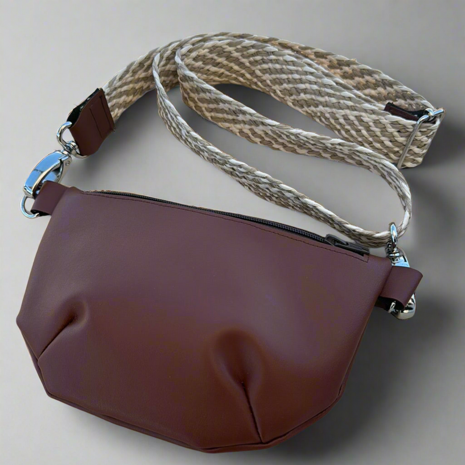 Cactus Leather Cross Body Bag