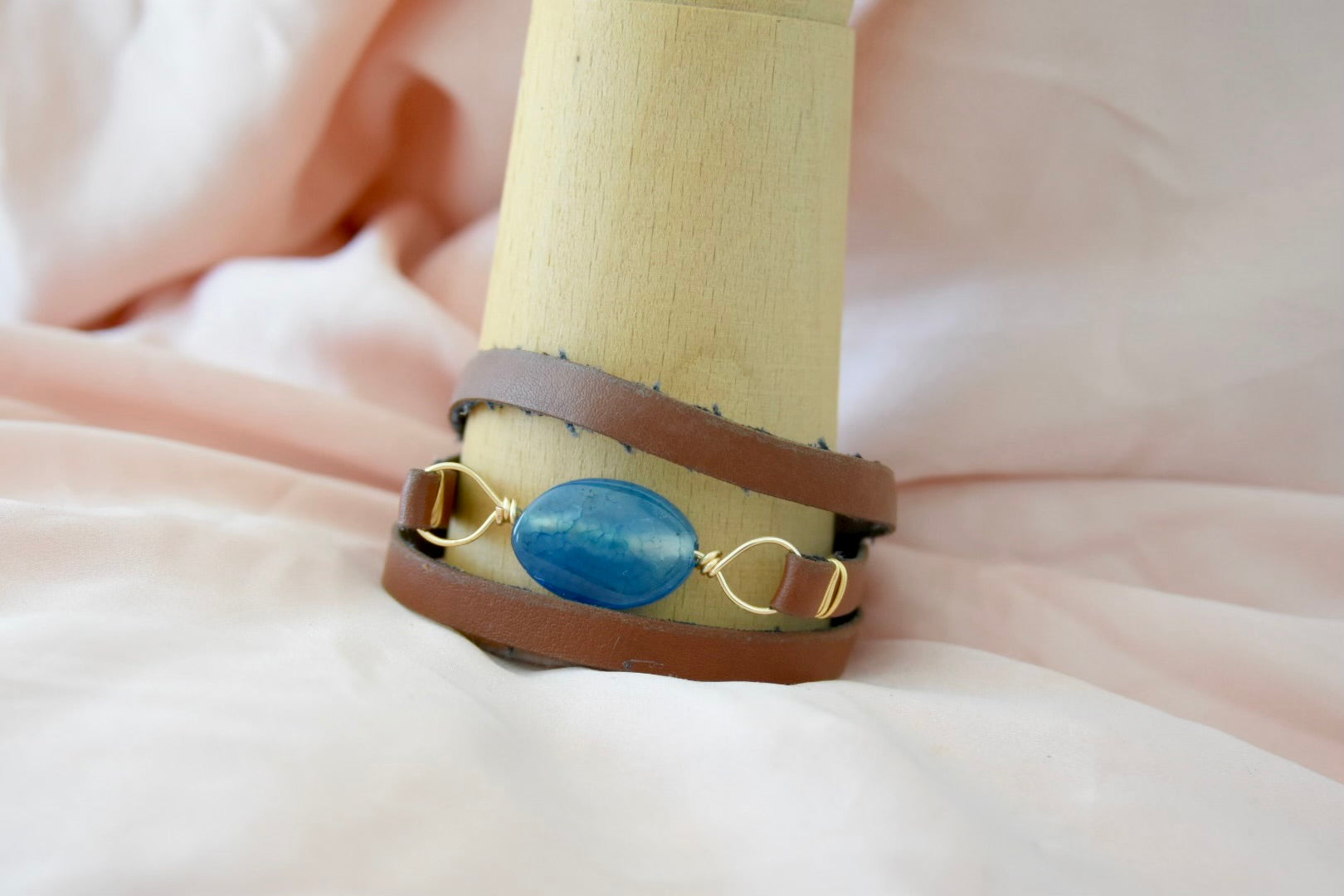 Cactus Leather Bracelet