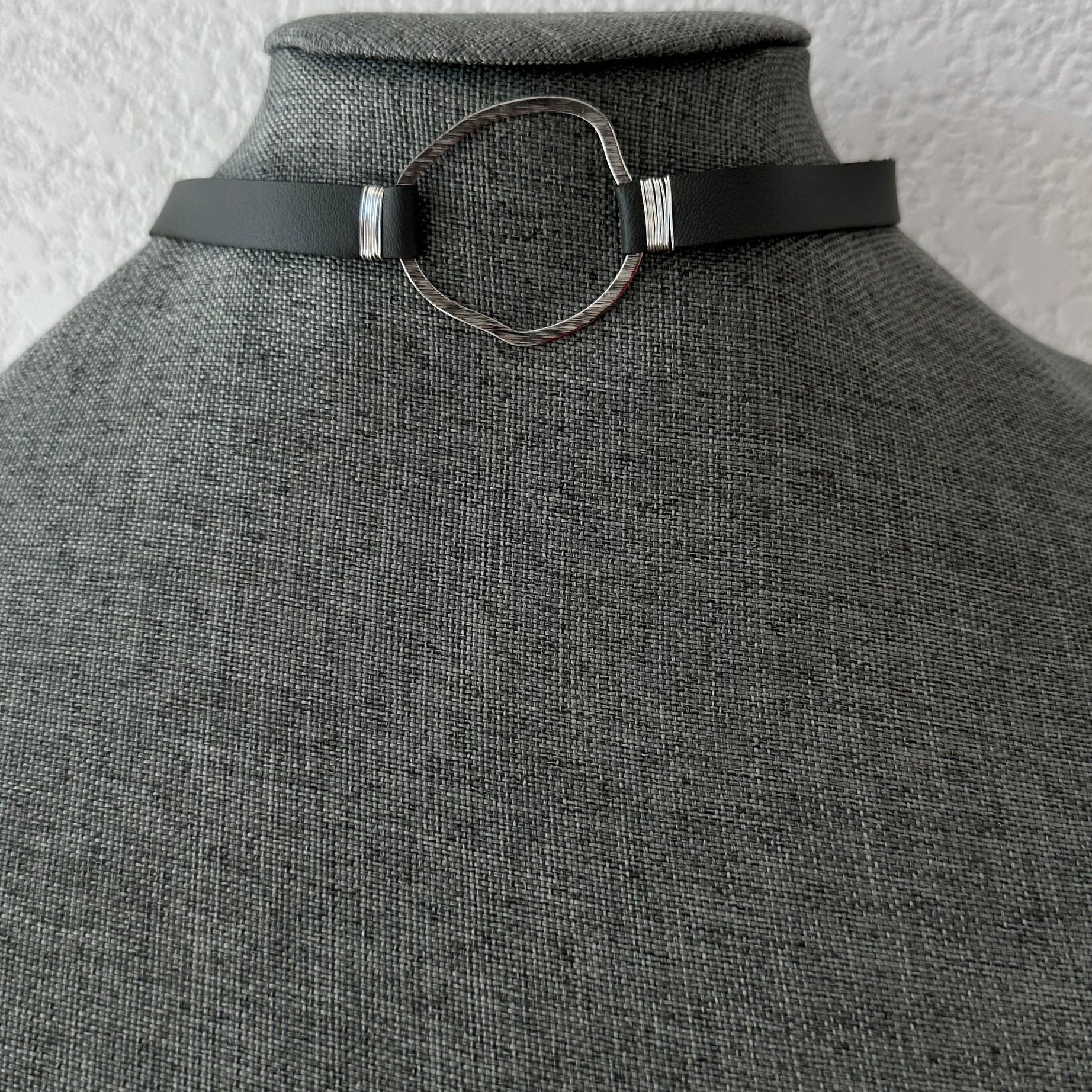 Cactus Leather Choker
