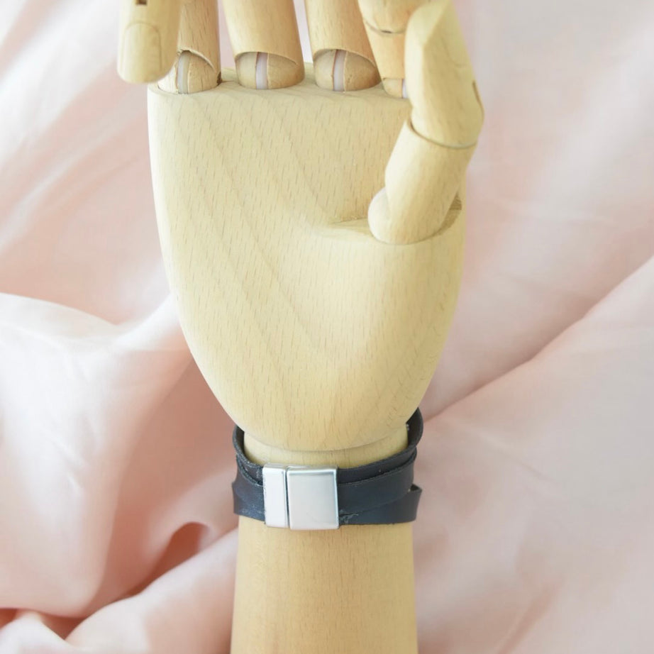 Cactus Leather Bracelet