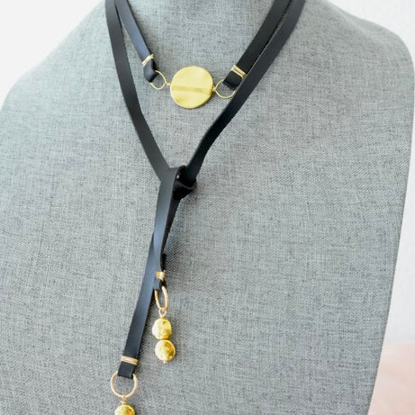 Cactus Leather Choker