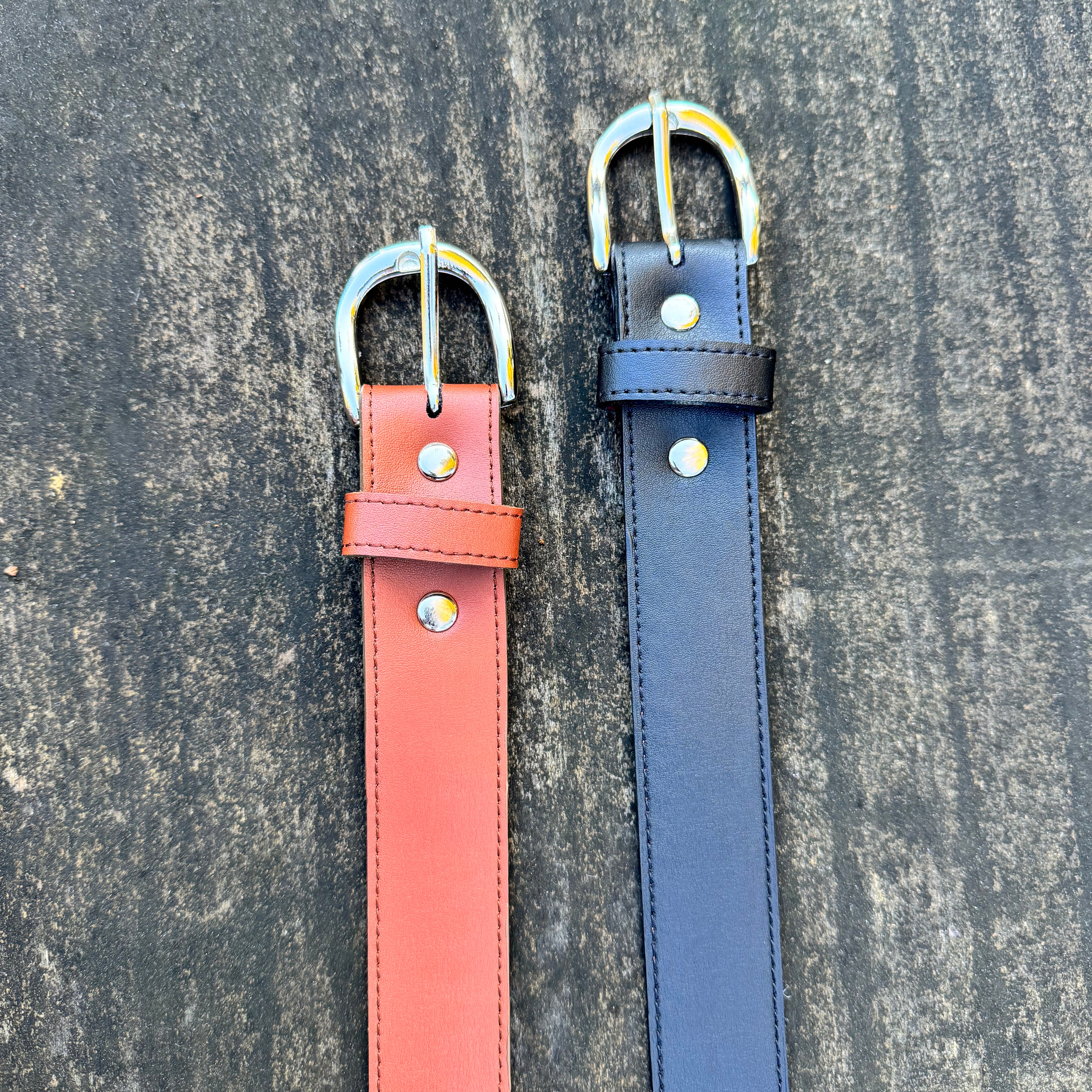 Cactus Leather Thin Belt