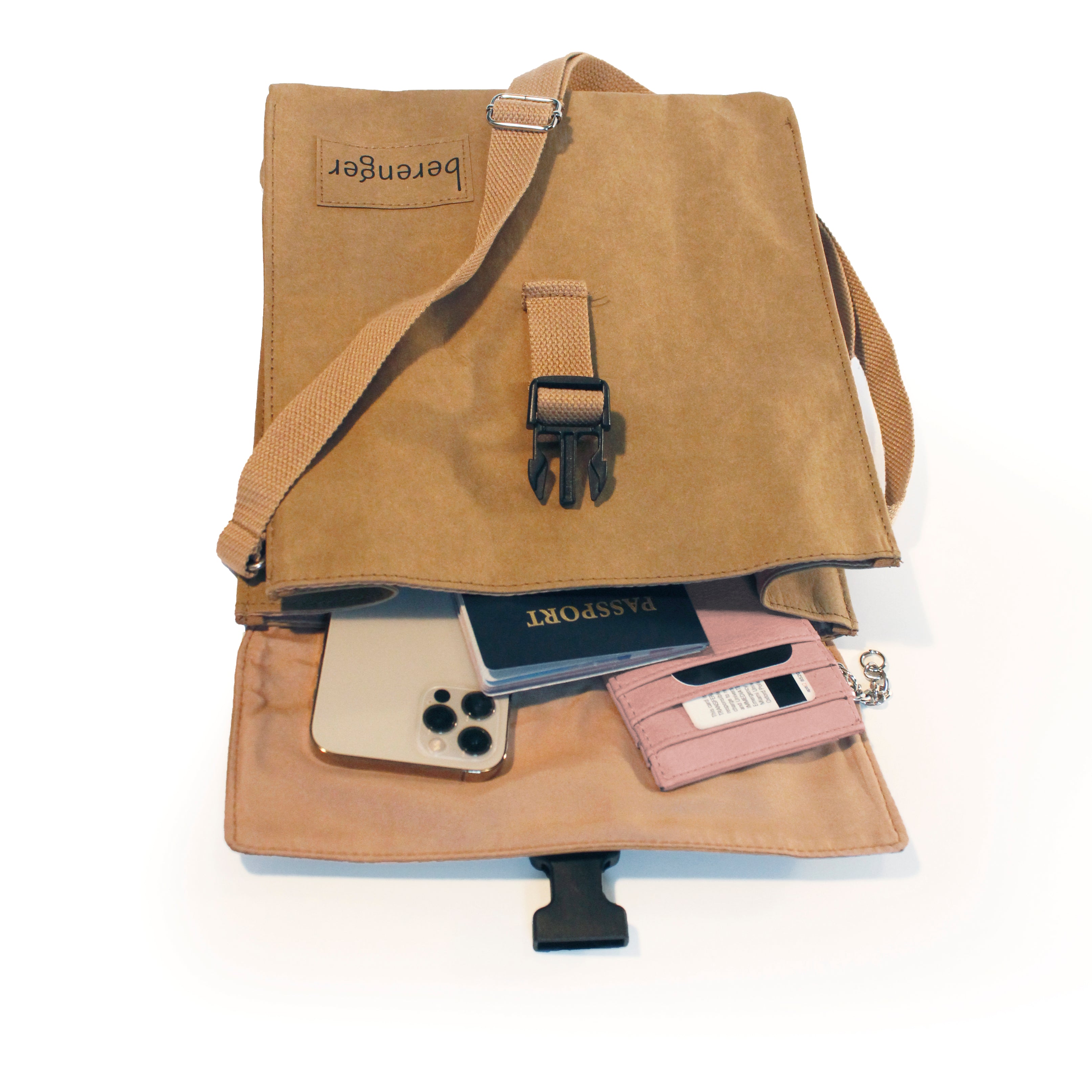 Paper Fabric Crossbody bag